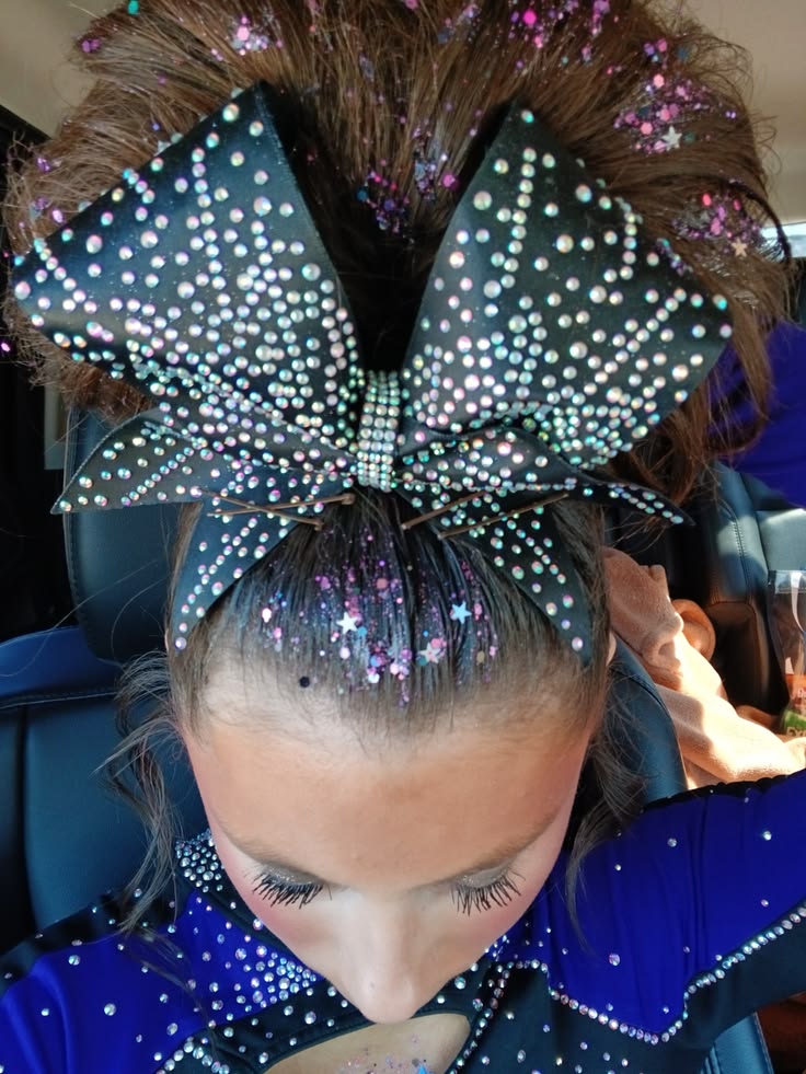 Competition ponytail