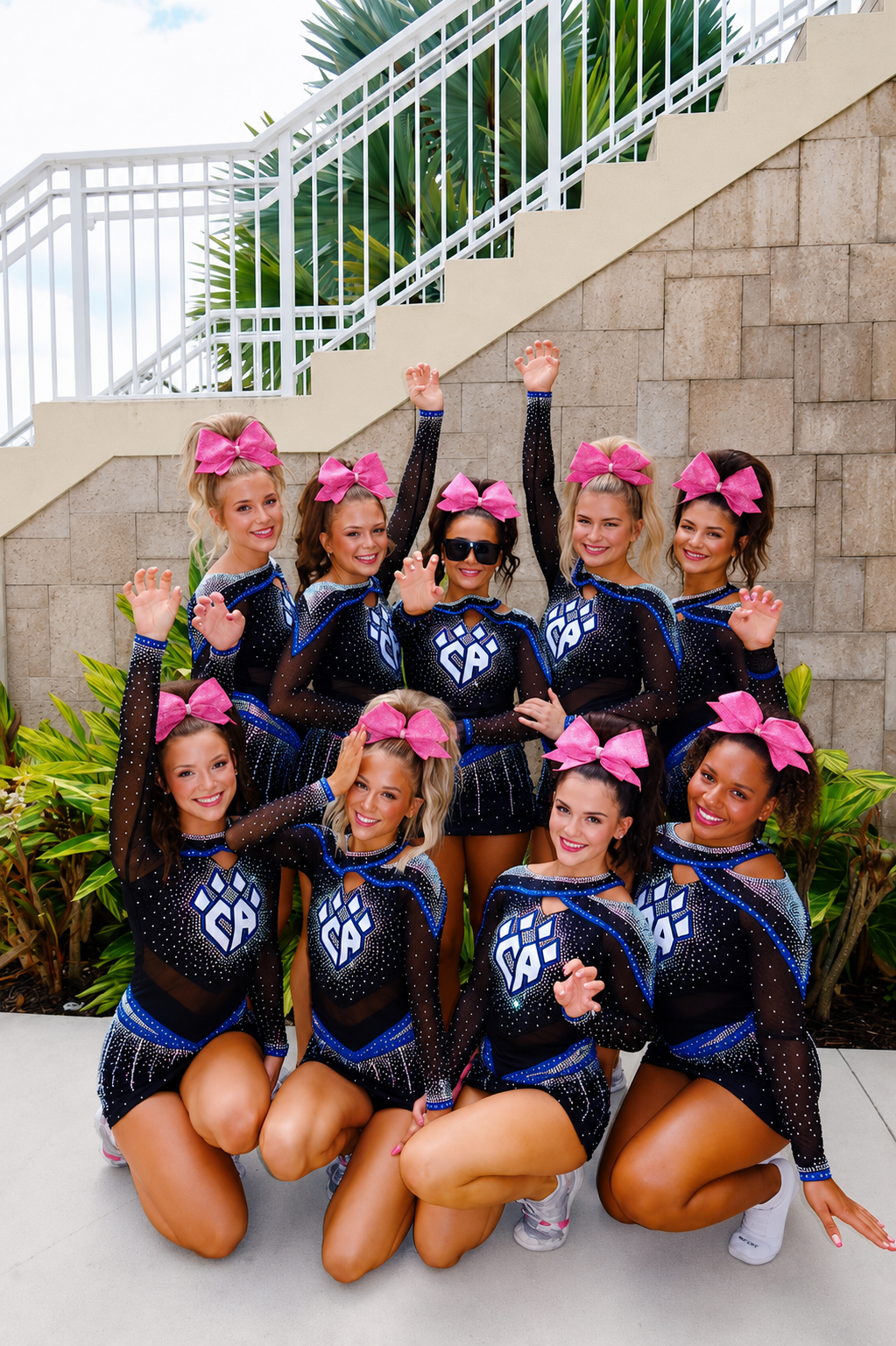 LilyLocks cheer team