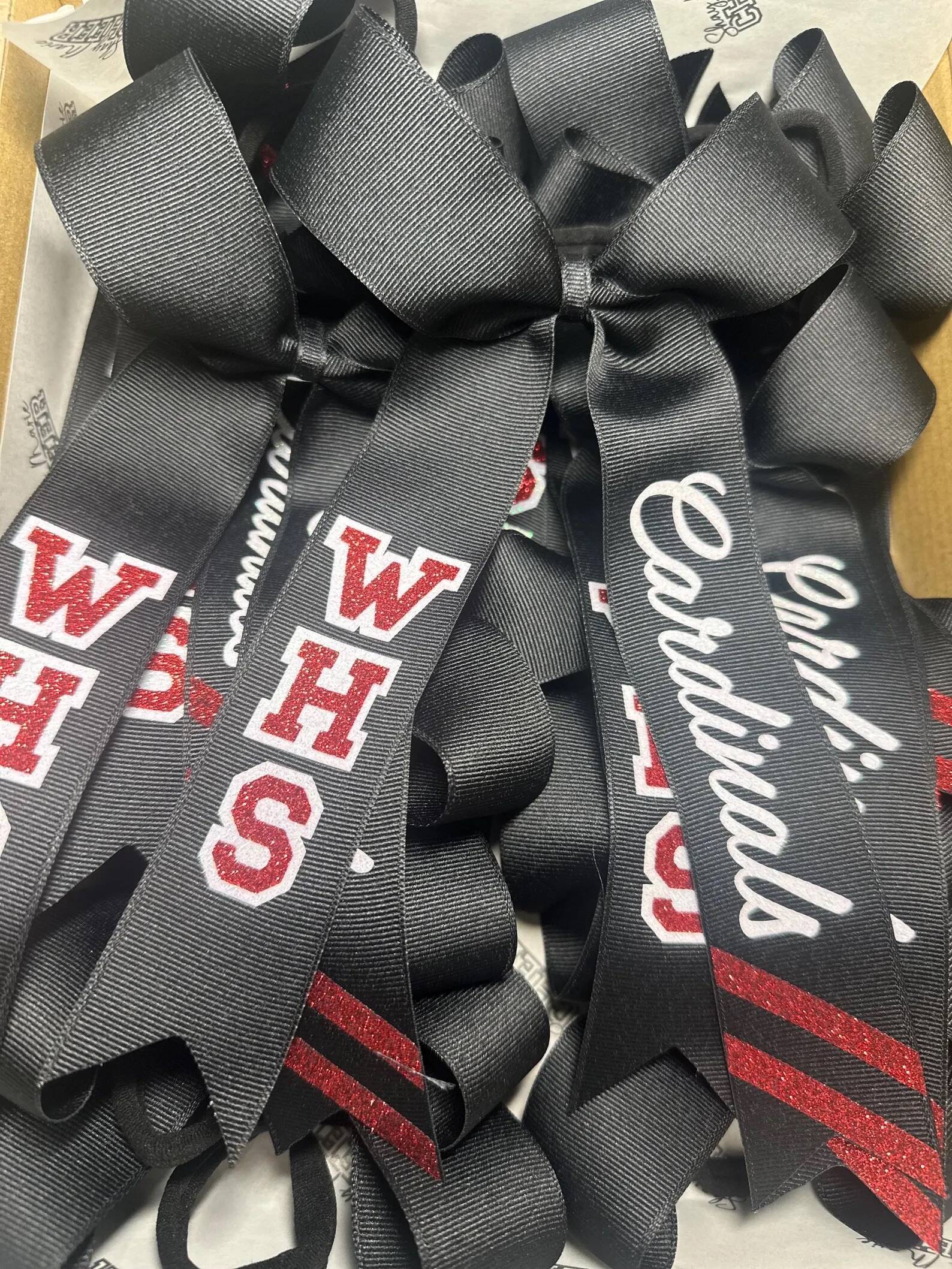 LilyLocks custom cheer bow 5