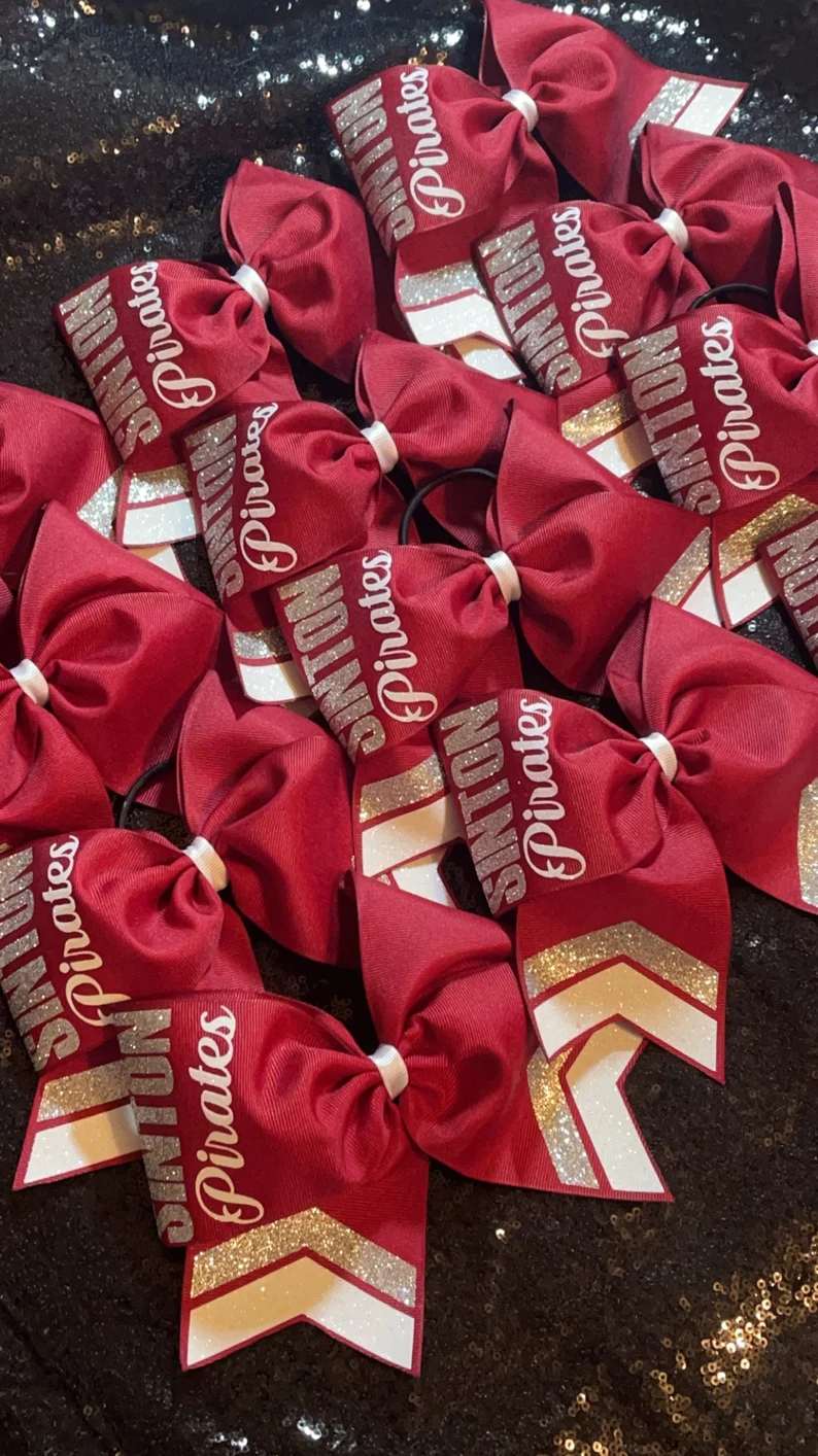 LilyLocks custom cheer bow 3