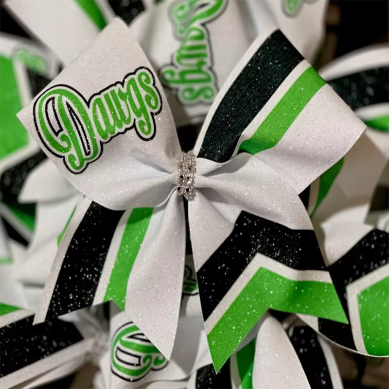 LilyLocks custom cheer bow 6